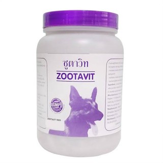 Zootavit 1,600 เม็ด วิตามินสุนัข เสริมแคลเซียม กระดูก กล้ามเนื้อ