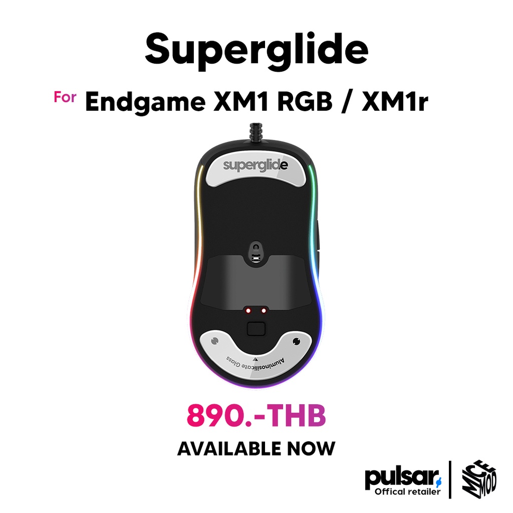 เมาส์ฟีท Superglide ของ Endgame XM1 RGB / XM1r (White) [Mouse Feet]