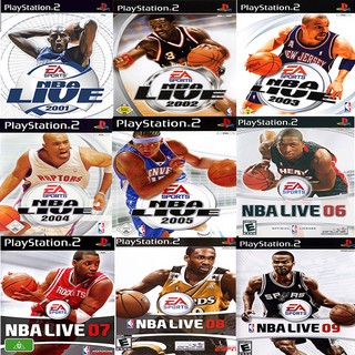 แผ่นเกมส์ PS2 (ส่งไว) NBA LIVE ALL