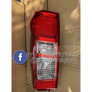 ไฟท้าย รถอีซูซุ All New D-max 2012 LED ข้างซ้าย พร้อมขั้วไฟ และ หลอดไฟ