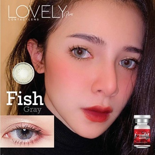 (บิ๊กอาย ตาโต ) Fish gray/Fish brown- Lovelylens บิ๊กอาย สายแบ๊ว คอนแทคเลนส์ ตาโต  ซ็กซี่ รุ่นใหม่ สวยมากค่ะ