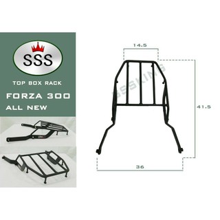 ตะแกรงท้าย แร็คท้าย สำหรับ Honda New Forza300