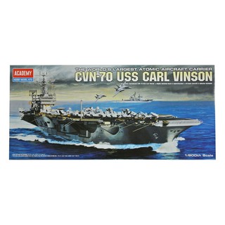 โมเดลประกอบ Academy Model 1/800 AC14209 (1443) CVN-70 CARLVISON