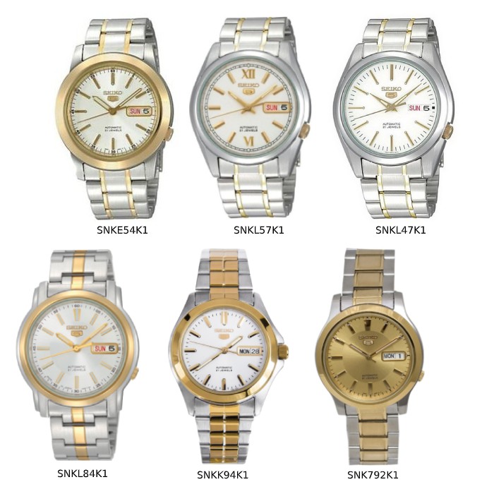 นาฬิกา Seiko รุ่น SNKE54K1, SNKL57K1, SNKL47K1,SNKK94K1,SNK792K1