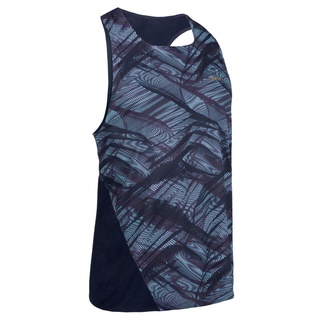 เสื้อกล้ามกรีฑาผู้ชาย KALENJI MENS ATHLETICS TANK TOP - BLUE