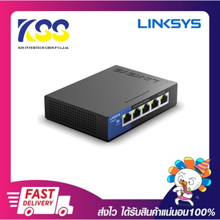 LINKSYS LGS105-AP Gigabit Switching Hub 5 Port รับประกันตลอดการใช้งาน