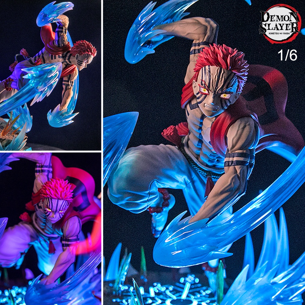 Figure ฟิกเกอร์ Jianke JK Studio Demon Slayer Kimetsu no Yaiba ดาบพิฆาตอสูร Akaza Upper Moon อากาสะ 