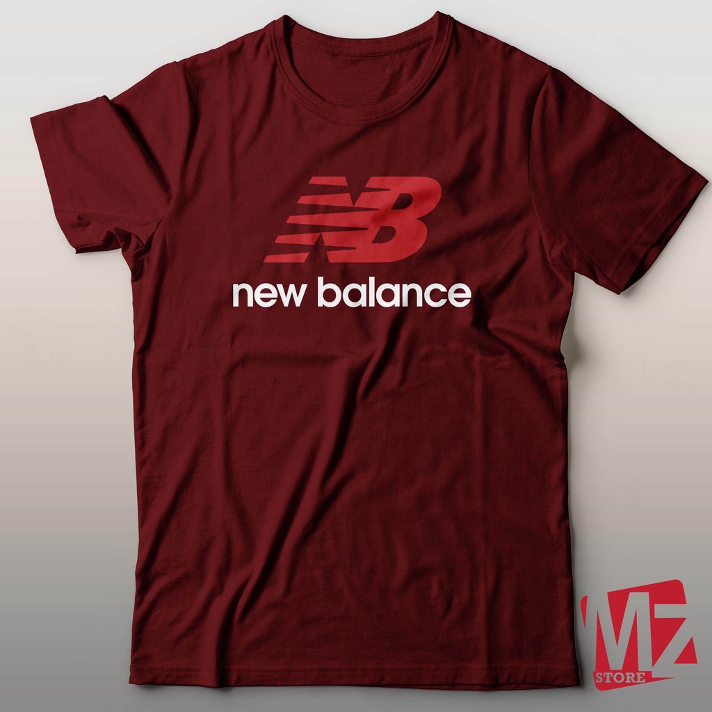 ใหม่ 2021New Balance T Shirt Cotton for Men Women UnisexFashion t-shirtผ้าคอตตอนแท้ใส่สบาย