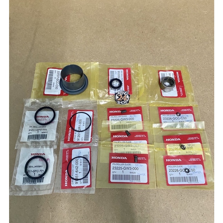 ชุดบำรุงชามสไลหลังแท้ Scoopy-i ปี2013-2016/Spacy-i/Zoomer-x ปี2012-2014