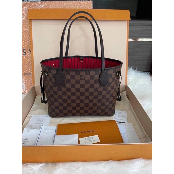 lv neverfull pm damier