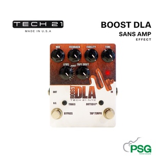 TECH 21 BOOST DLA SANSAMP GUITAR EFFECTS PEDAL-NEW