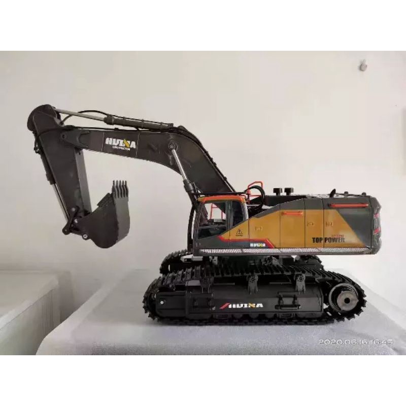 โปรโมชั่น พร้อมส่ง รถแมคโครบังคับ Huina 1592 สไตล์ Volvo สเกล 1:14 22Ch