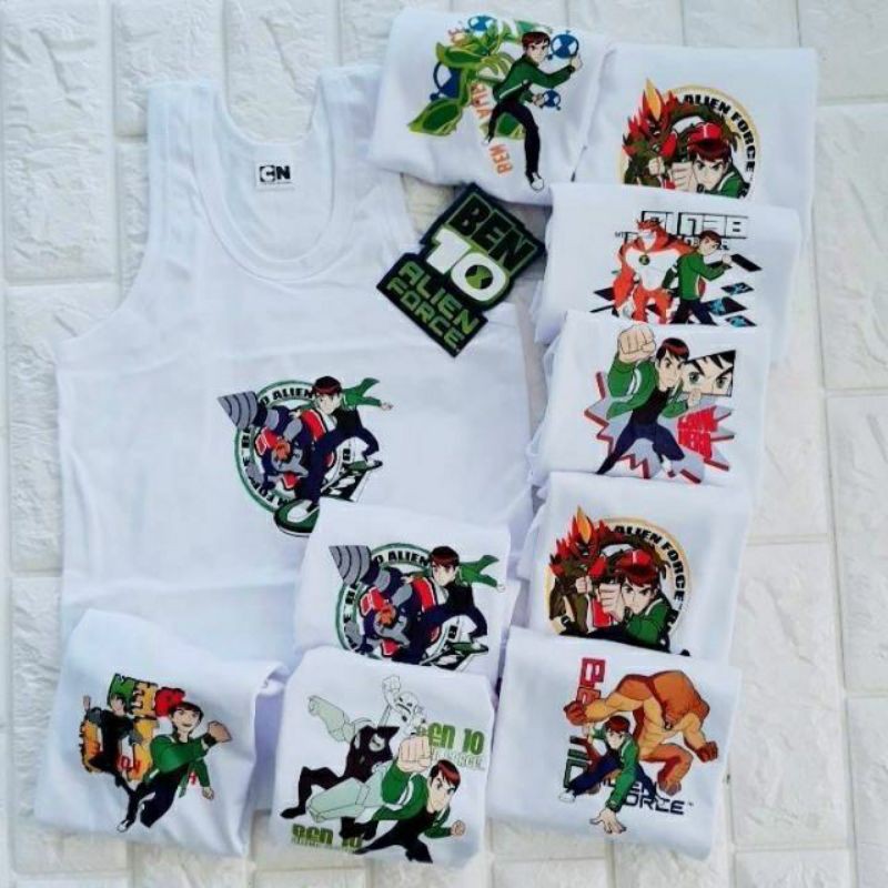 เสื้อกล้ามเด็กชาย Benten Marvel Spiderman น้อง3ปี-8ปี เสื้อกล้ามยาวเด็กชาย   5 ตัว พร้อมส่ง