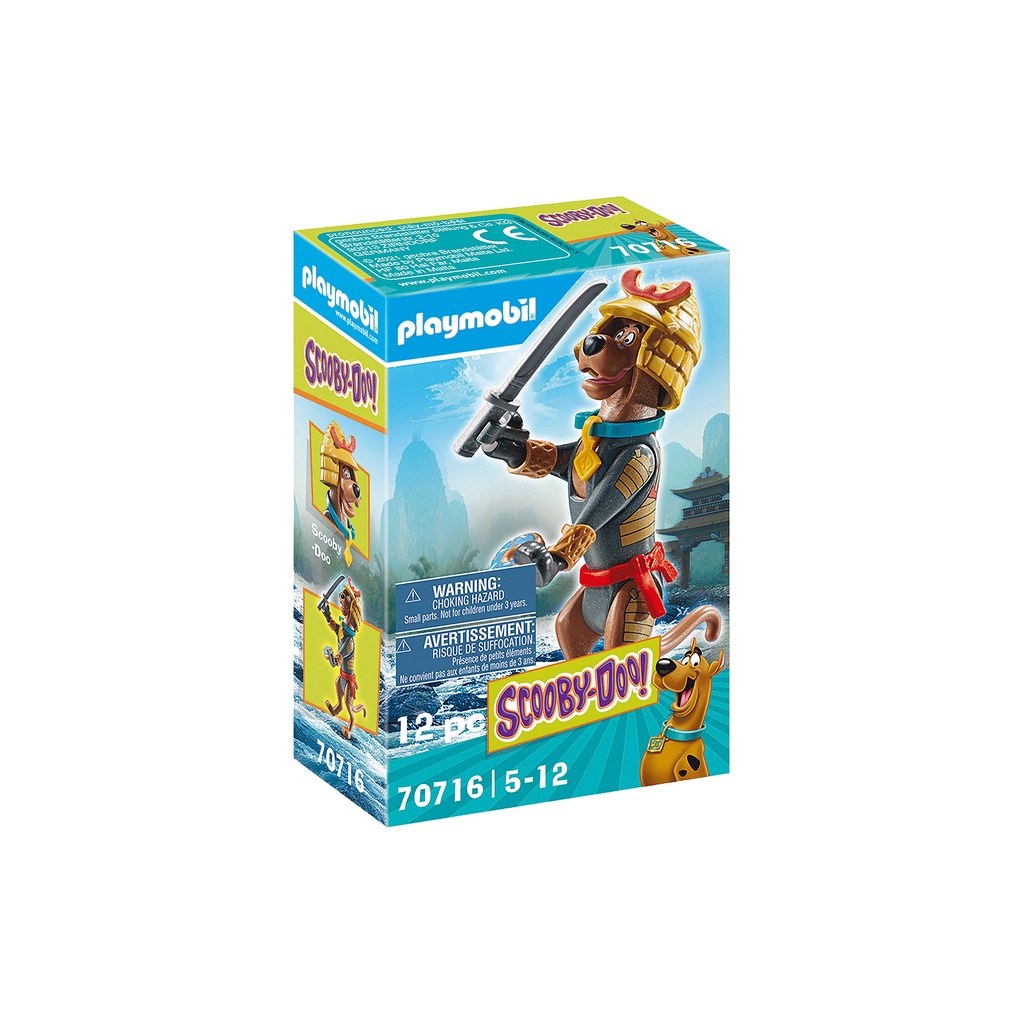 Playmobil 70716 SCOOBY-DOO! Collectible Samurai Figure แอคชั่นฟิกเกอร์ สคูบี้ดู! ชุดซามูไร