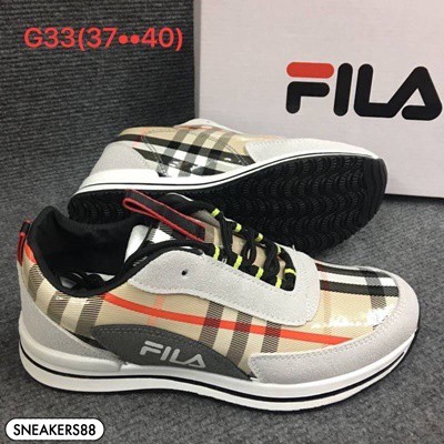 ใส่สบาย รองเท้าผ้าใบผู้หญิง พื้นนุ่ม Fila