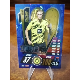 การ์ด​ Match Attax UEFA Champions League 2020/21 ชุด 100 CLUB