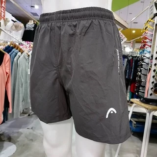 กางเกงขาสั้นผ้าร่ม มีซับใน เนื้อผ้าดี ยืดหยุ่นใส่สบาย สกรีนปลายขาHead
