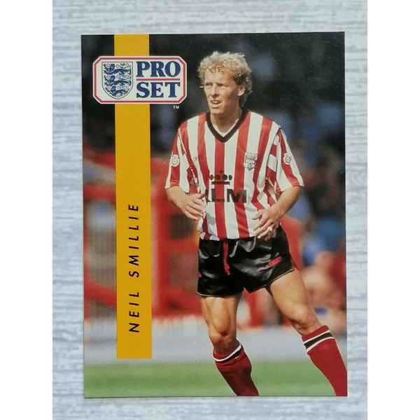 การ์ดบอลทีม เบรนท์ฟอร์ด ( BRENTFORD ) PRO SET 1990-91 ENGLISH PREMIER LEAGUE