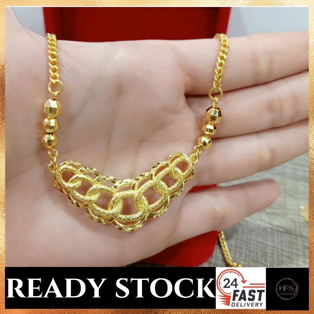 โซ่คอทองคํา Suasa 18K RL12