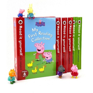 หนังสือหัดอ่าน ชุด Peppa Pig My First Reading Collection