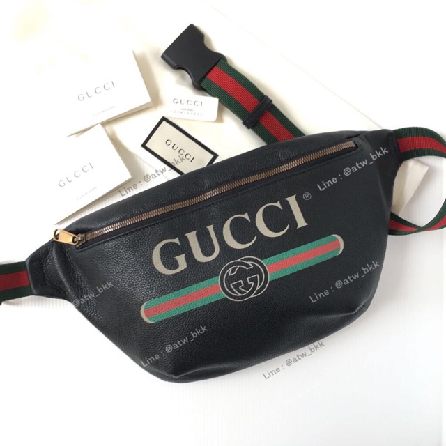 Gucci Print Belt Bag