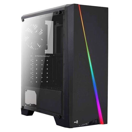 CASE (เคส) AEROCOOL CYLON PRO-G RGB (BLACK) - สินค้ารับประกัน 1 ปี