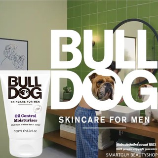 Bulldog Oil Control Moisturiser 100ml ครีมมอยซ์เจอร์ไรเซอร์บำรุงผิวหน้าสูตรพรีเมี่ยมสำหรับผูชาย