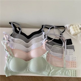 ส่งจากไทย 1-2วัน*🔥 เสื้อชั้นใน ตรงปกไม่กดทับ Perfect bra สายถอดได้รูดปรับได้ ผ้านุ่มเกาหลี สบาย บรา ไร้โครง สปอร์ต Bra