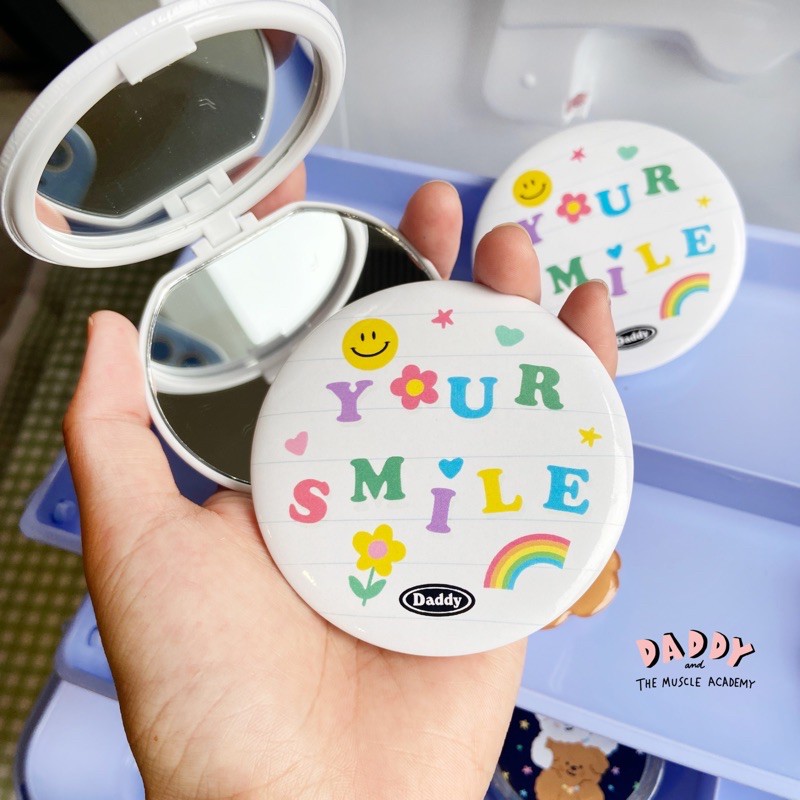 DADDY | Your Smile Pocket Mirror กระจกพกพา สุดน่ารัก