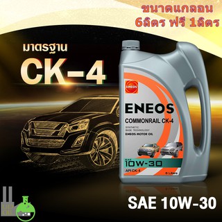 น้ำมันเครื่อง ดีเซล ENEOS CK-4, 10w-30, API CK-4, Synthetics Base Technology, น้ำมันเครื่องรถกะบะ