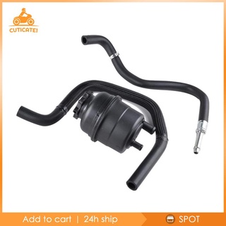 For BMW E38/E39 323Ci 323i Power Steering Reservoir w/ Line &amp; Return Hose