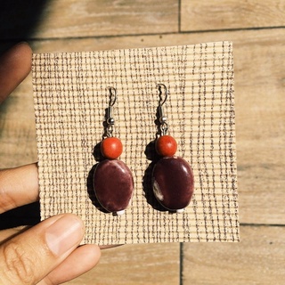 handmade ceramic earrings ✺