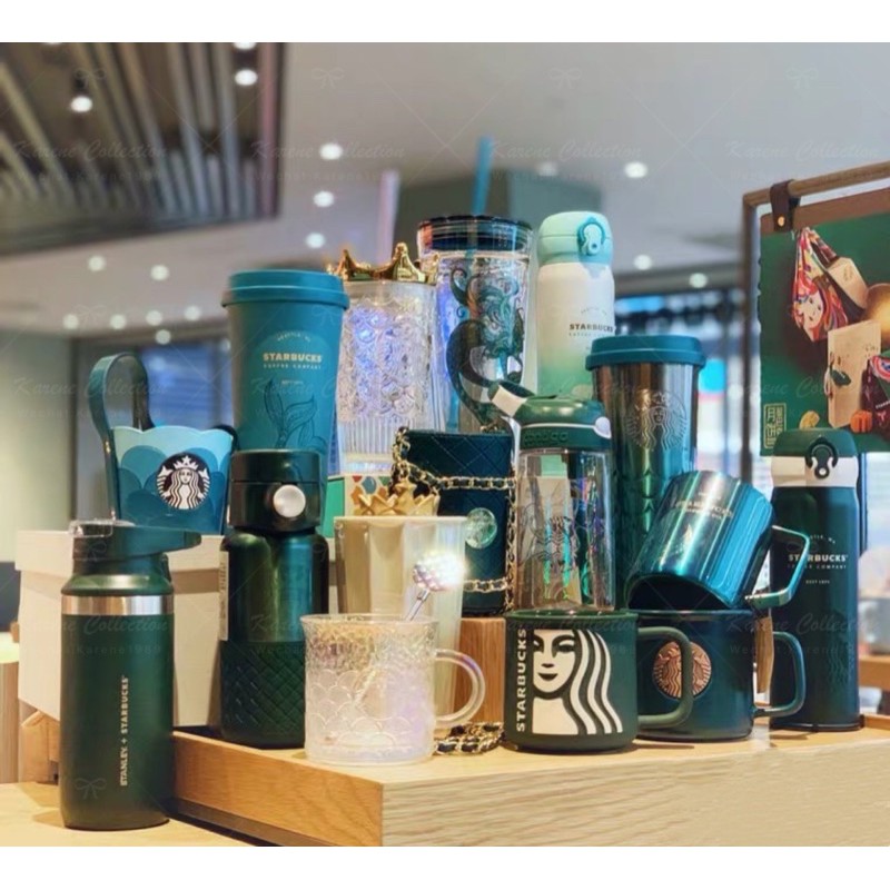 Starbucks Anniversary Siren Mermaid 2020 Series 中国🇨🇳星巴克年生拉链美人鱼 ซีรีส์โชคลาภ