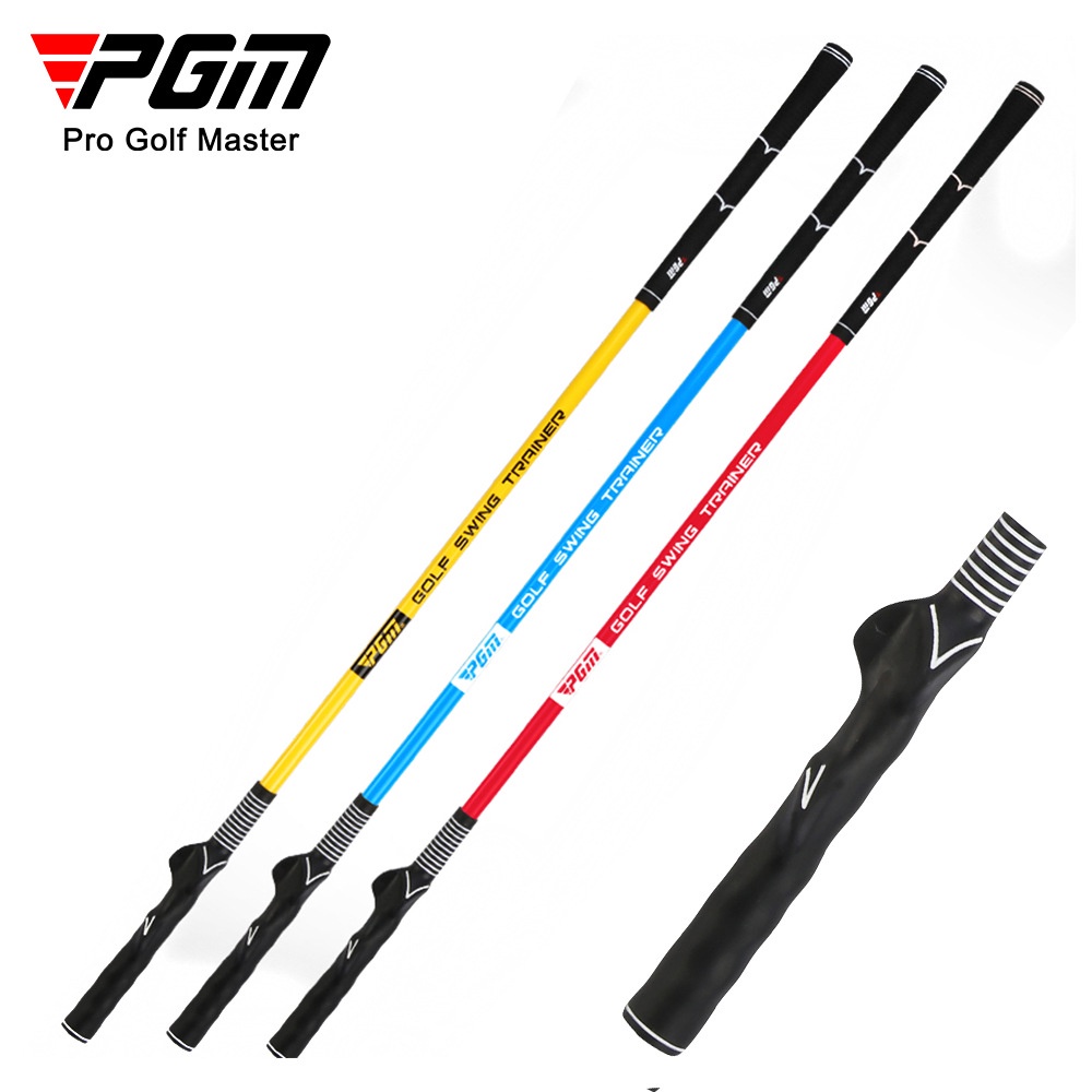 PGM อุปกรณ์ฝึกซ้อมวงสวิง แบบด้ามจับคู่ (HL004) two-way golf swing training