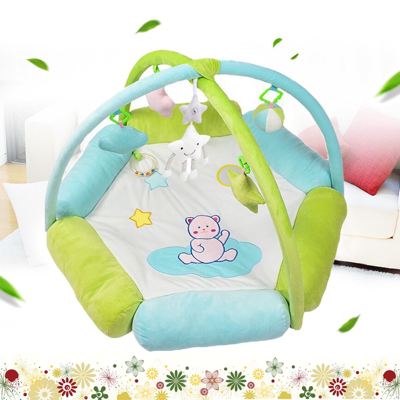 Smart kiddy shop Play Gym Play Mat : Bear เพลยิม เพลแมท ( ของเล่นเด็กอ่อน ของใช้เด็ก ของขวัญเด็กแรกเ