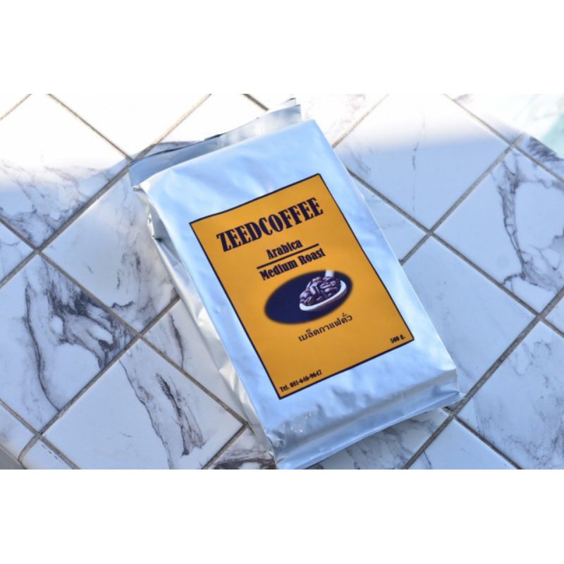 เมล็ดกาแฟ​ Arabica100% (500กรัม)