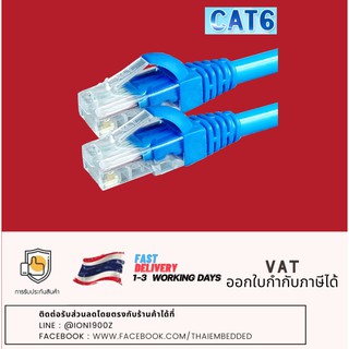 สายแลน สำเร็จรูป สีน้ำเงิน 2 เมตร
