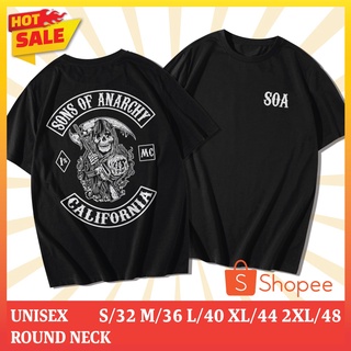 เสื้อยืด เสื้อคอกลม เสื้อสกรีนลาย SONS OF ANARCHY