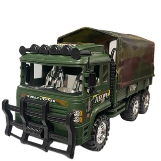 ProudNada Toys ของเล่นเด็ก รถทหาร รถบรรทุก MILITARY VEHICLES NO.3399-5