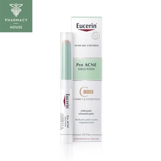 //ของแท้ฉลากไทย//  EUCERIN Pro ACNE SOLUTION CORRECT &amp; COVER STICK 2 G.