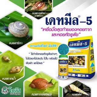 ยาจำกัดหอยในนาข้าวเดทมีล-5