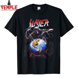 เสื้อยืด พิมพ์ลายวง Slayer Intourvention สําหรับผู้ชาย