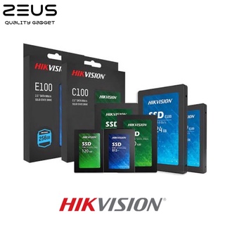 Hikvision E100 C100 SSD 120/240/480 GB 128/256 GB SATA III 6Gb/s รับประกันศูนย์ไทย