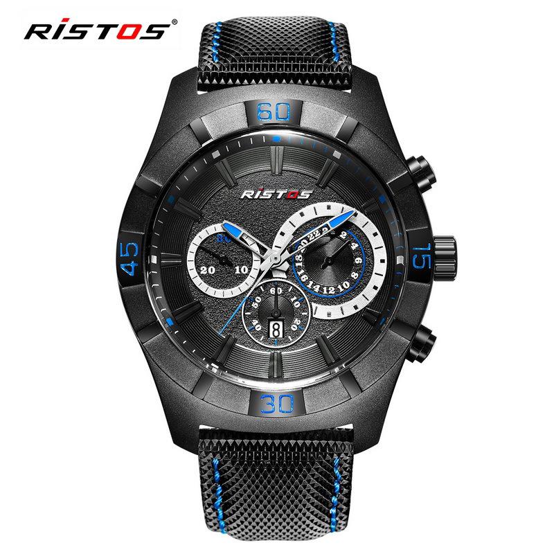 RISTOS 93005 นาฬิกาข้อมือสำหรับผู้ชาย