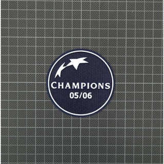 อาร์ม กำมะหยี่ Patch UEFA Champions League winners 2005/2006 Sleeve Patches/Badges FC Barcelona