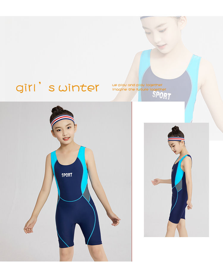 ONE PIECE ชุดว่ายน้ําวันพีชแบบแห้งเร็วสําหรับเด็กผู้หญิง - รูปที่ 5