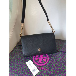 (แท้100%) Tory Burch Emerson chain wallet