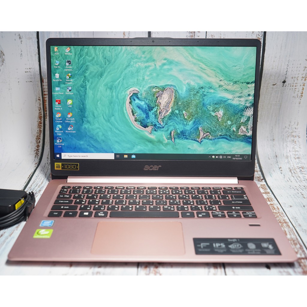 (ขาย) โน๊ตบุ๊ค Acer Swift 1 Intel Pentium Silver N5000, Ram 4GB SSD ประกันศูนย์ยังเหลือ