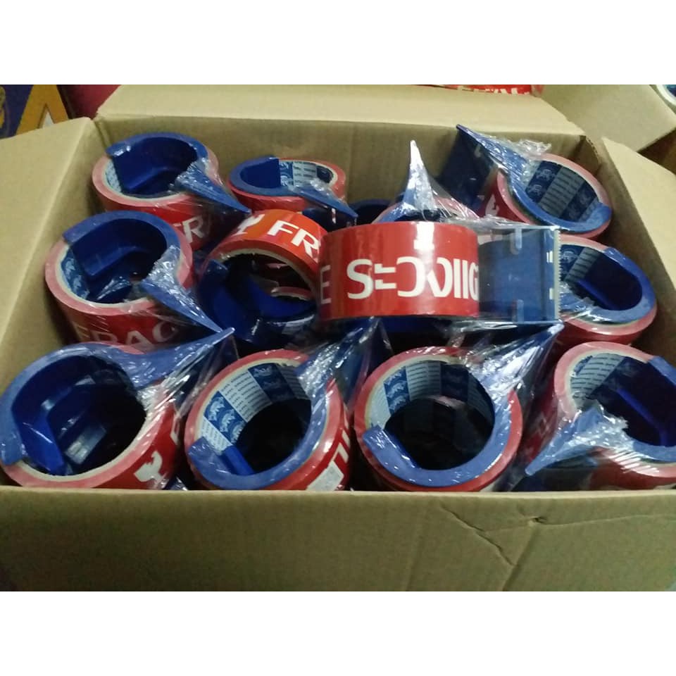 (ณ//ด)เทปกาวพิมพ์ระวังแตกพร้อมที่ตัดเทป(Tape) รูปที่ 8