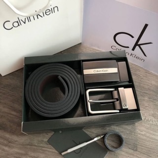 Calvin Klein Belt and Buckle Set